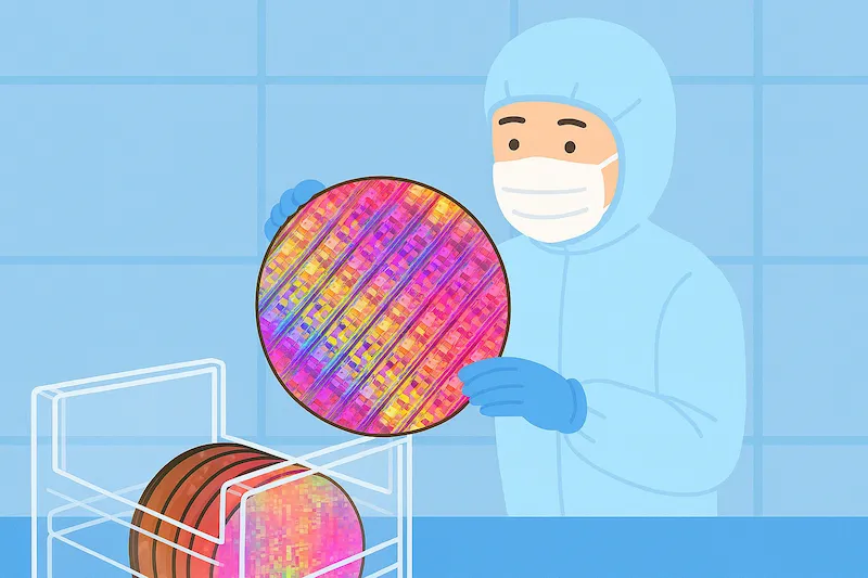 半導体工場のイメージ