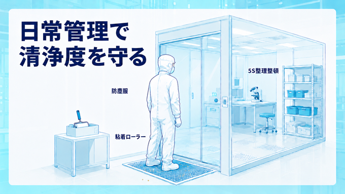 クリーンブースの日常的なメンテナンスと清掃方法のポイント