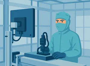 クリーンルーム事例イメージイラスト