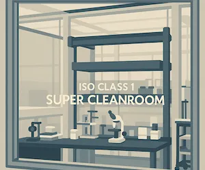 クリーンルーム事例イメージイラスト