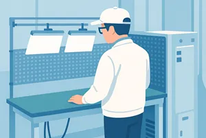 クリーンルーム事例イメージイラスト