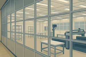 クリーンルーム事例イメージイラスト