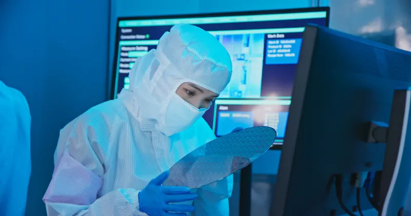 半導体クリーンルームイメージ
