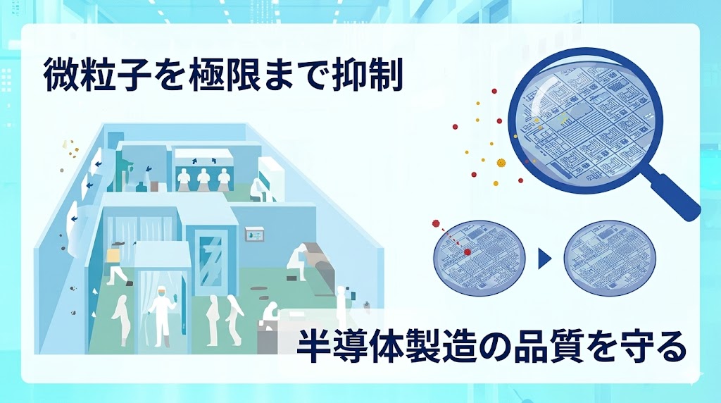 クリーンルームとは？イメージ