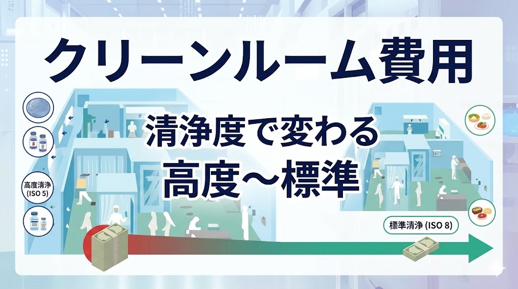 クリーンルームの費用相場